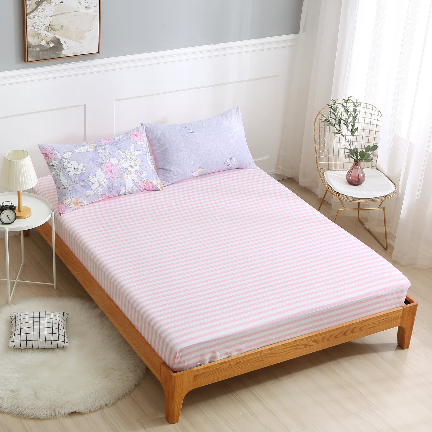 Simple Ol' Me 優質蘆薈棉床單套裝 - A19