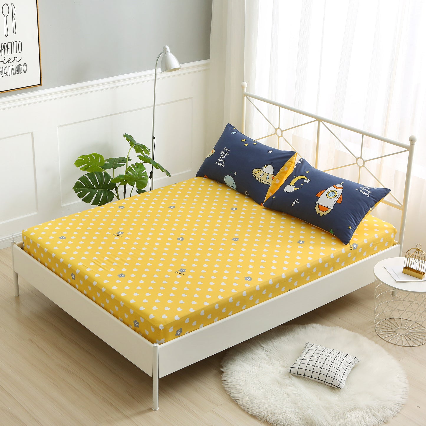 Simple Ol' Me 優質純棉床單套裝 - C02