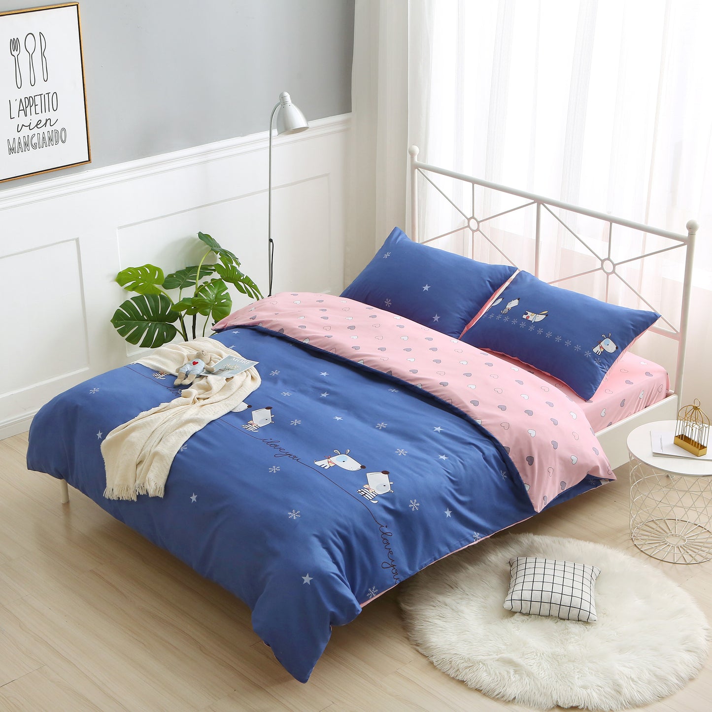 Simple Ol' Me 優質蘆薈棉床單套裝 - A20