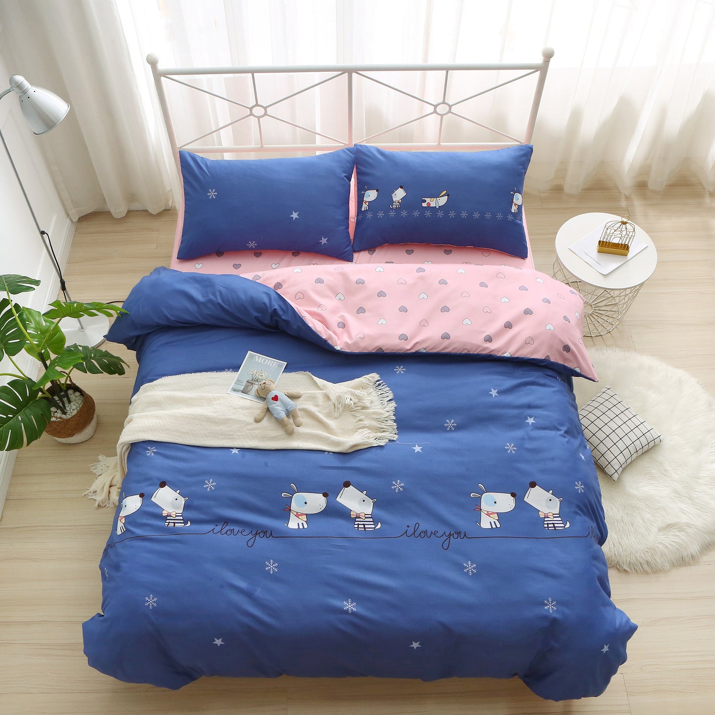 Simple Ol' Me 優質蘆薈棉床單套裝 - A20