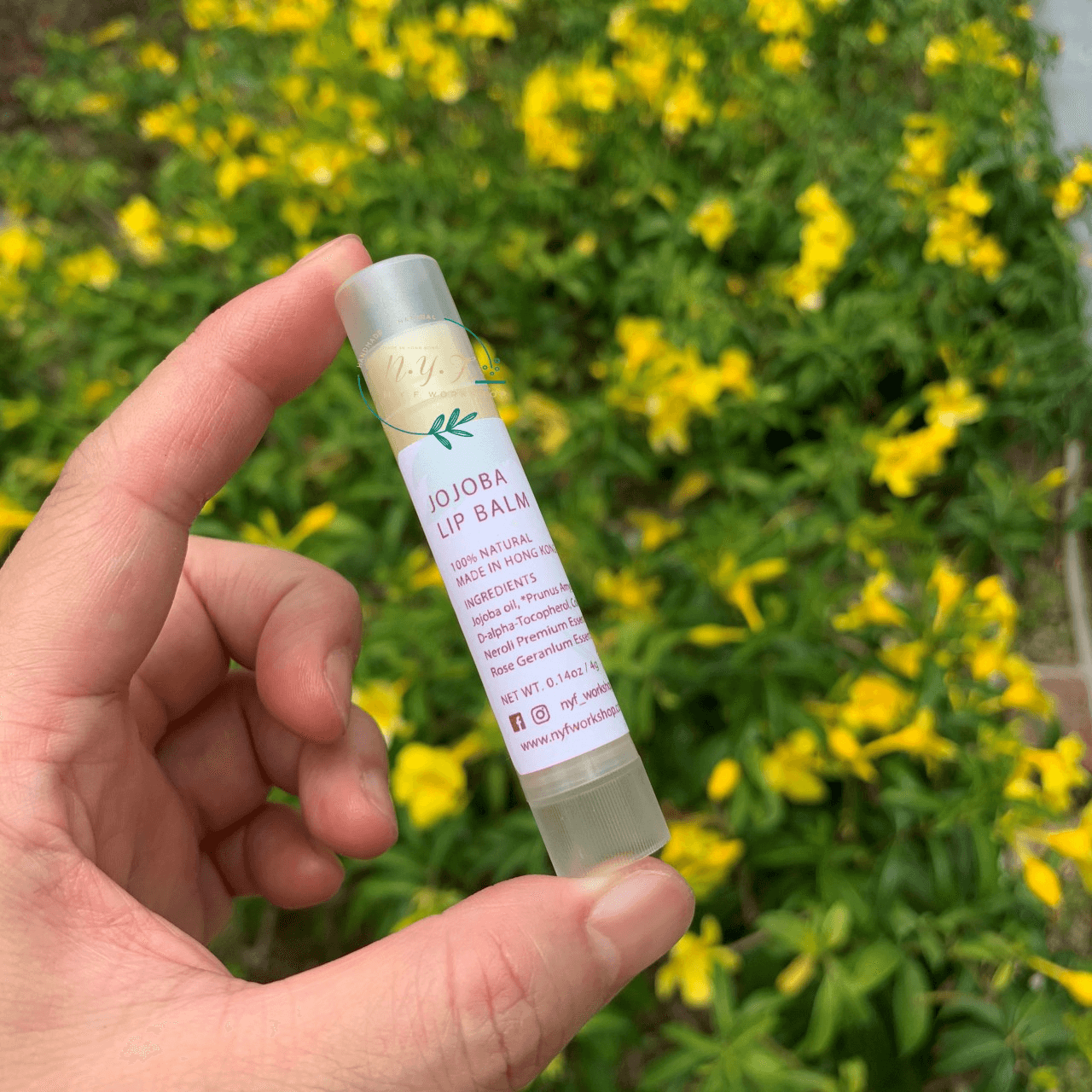 NYF手工荷荷巴潤唇膏 Handmade Jojoba Lip Balm