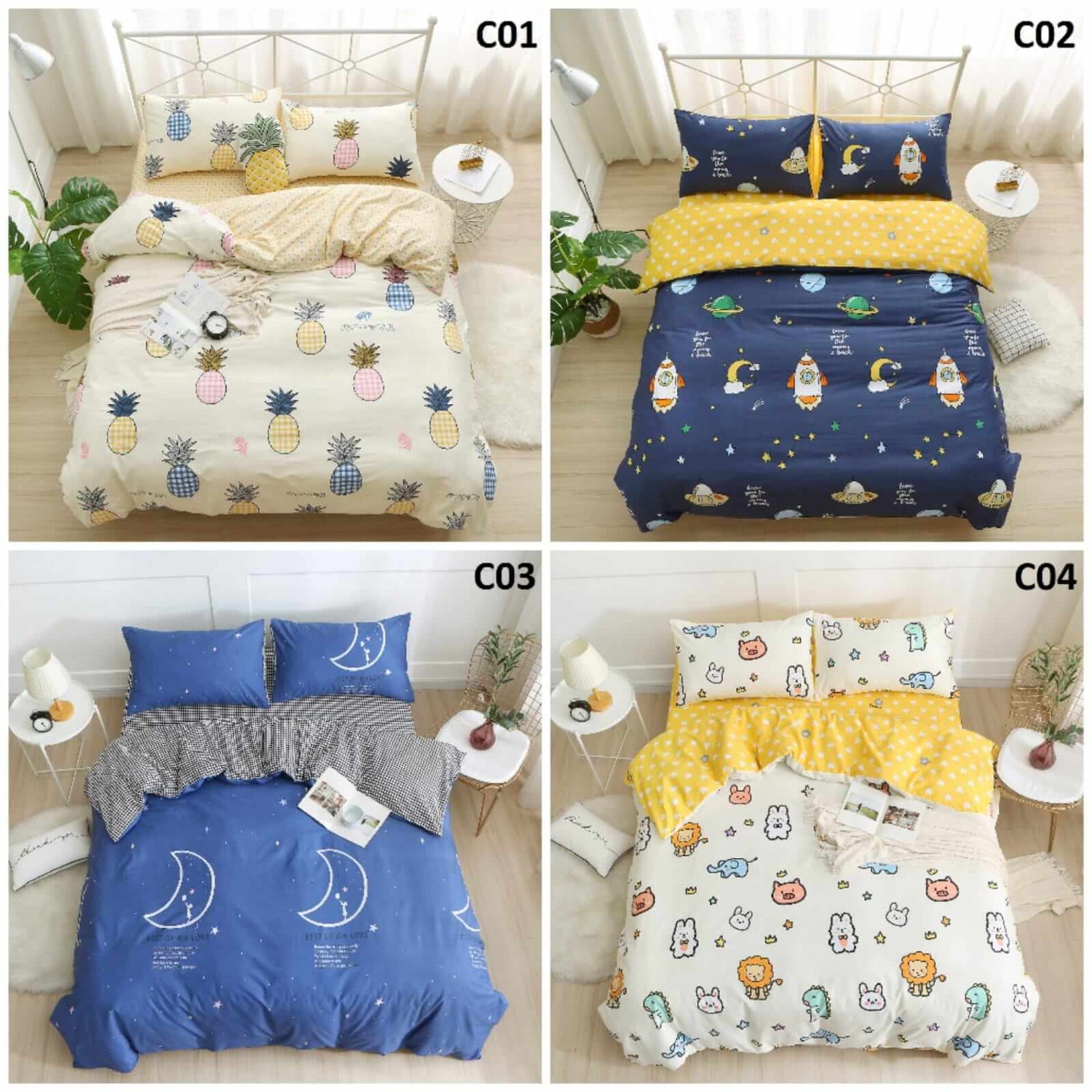 Simple Ol' Me 優質純棉床單套裝 Mode De Vie Mall