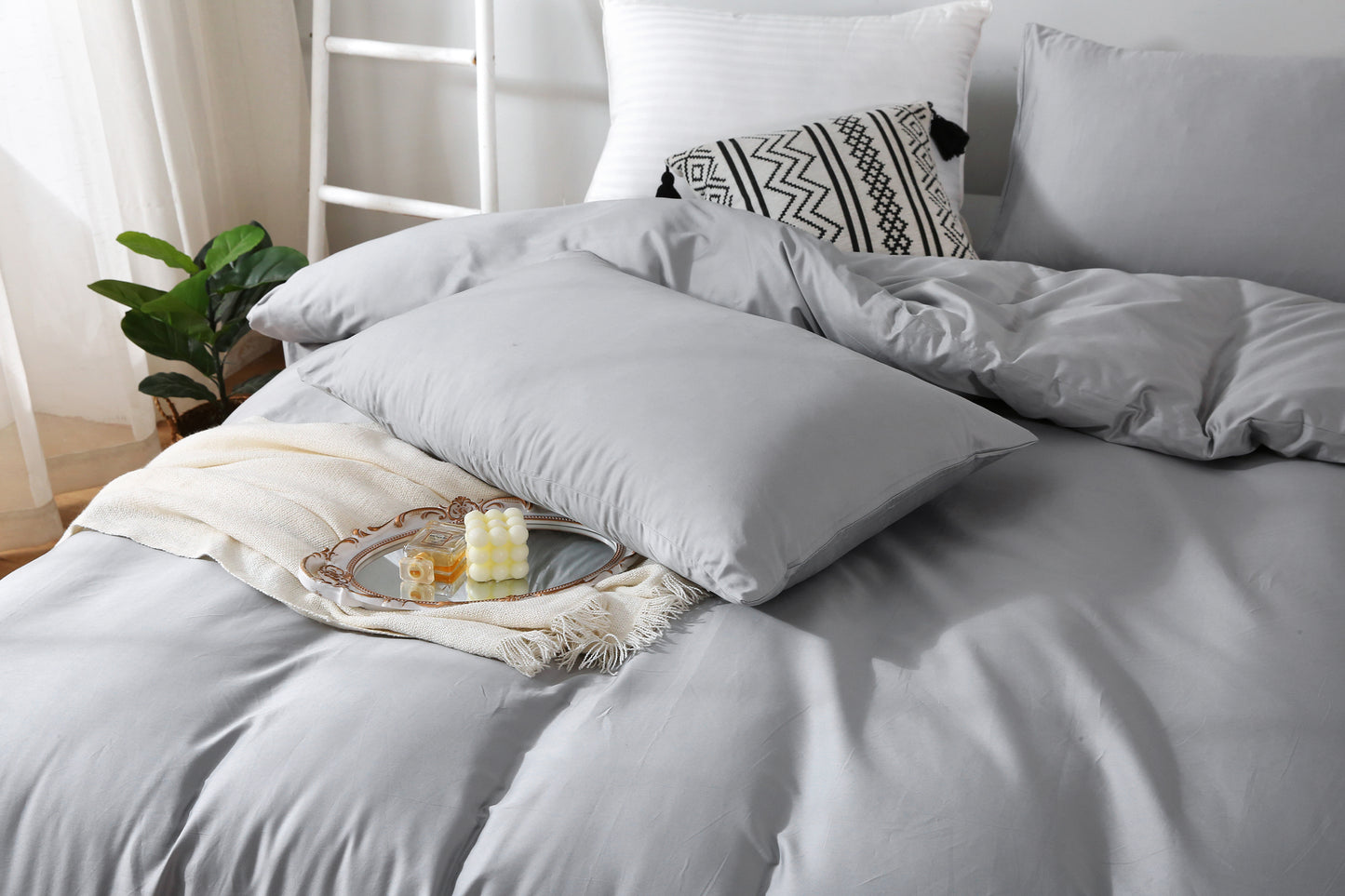 Simple Ol' Me 3000針貢鍛長絨棉床單套裝 - CG01