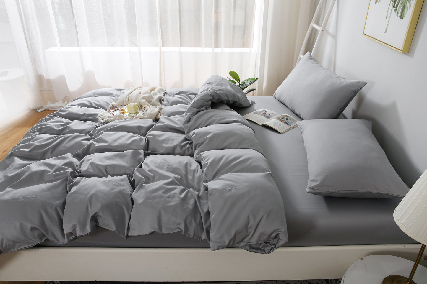 Simple Ol' Me 3000針貢鍛長絨棉床單套裝 - CG01