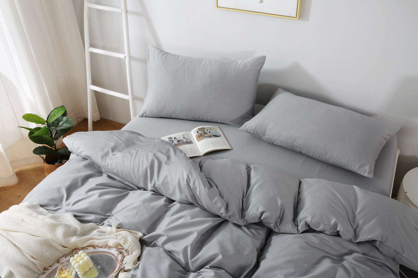 Simple Ol' Me 3000針貢鍛長絨棉床單套裝 - CG01