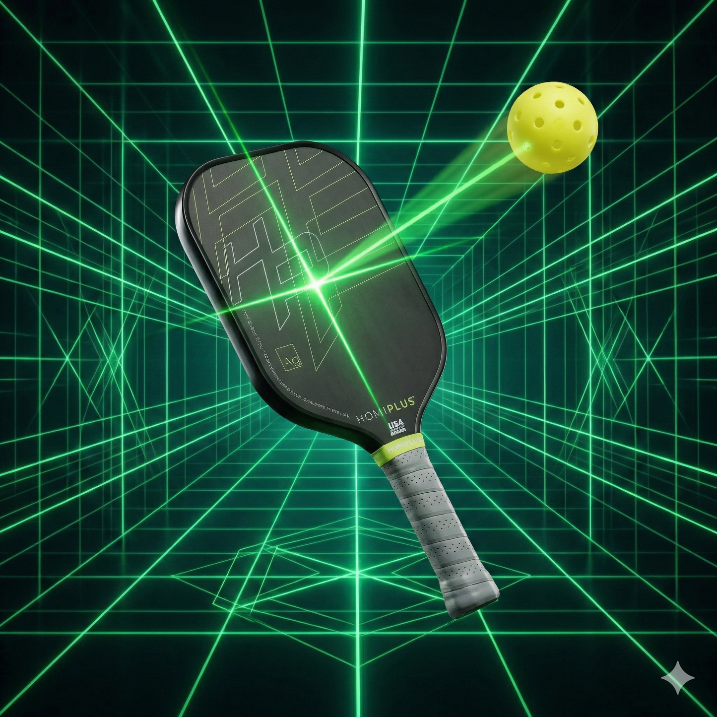 HomiPlus- AG系列 T700高強度碳纖維匹克球拍 - 進階首選