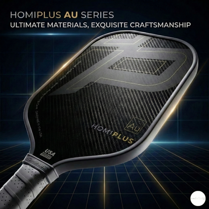 HomiPlus - AU系列 專業級凱夫拉碳纖維匹克球拍 -比賽專用