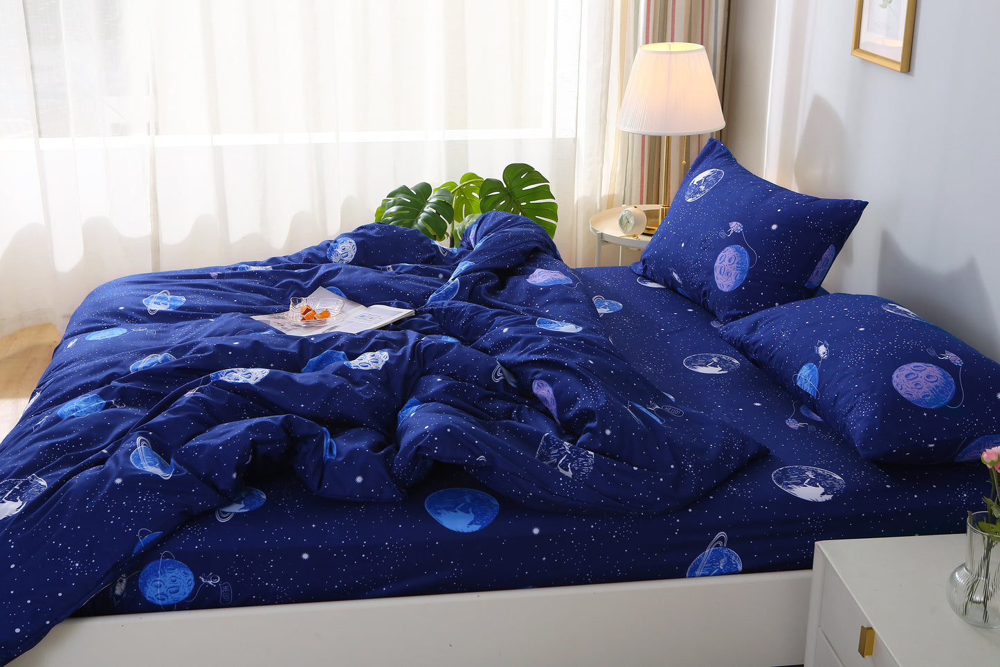 Simple Ol' Me 優質蘆薈棉床單套裝 - S16