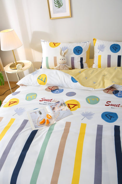 Simple Ol' Me 優質蘆薈棉床單套裝 - A25