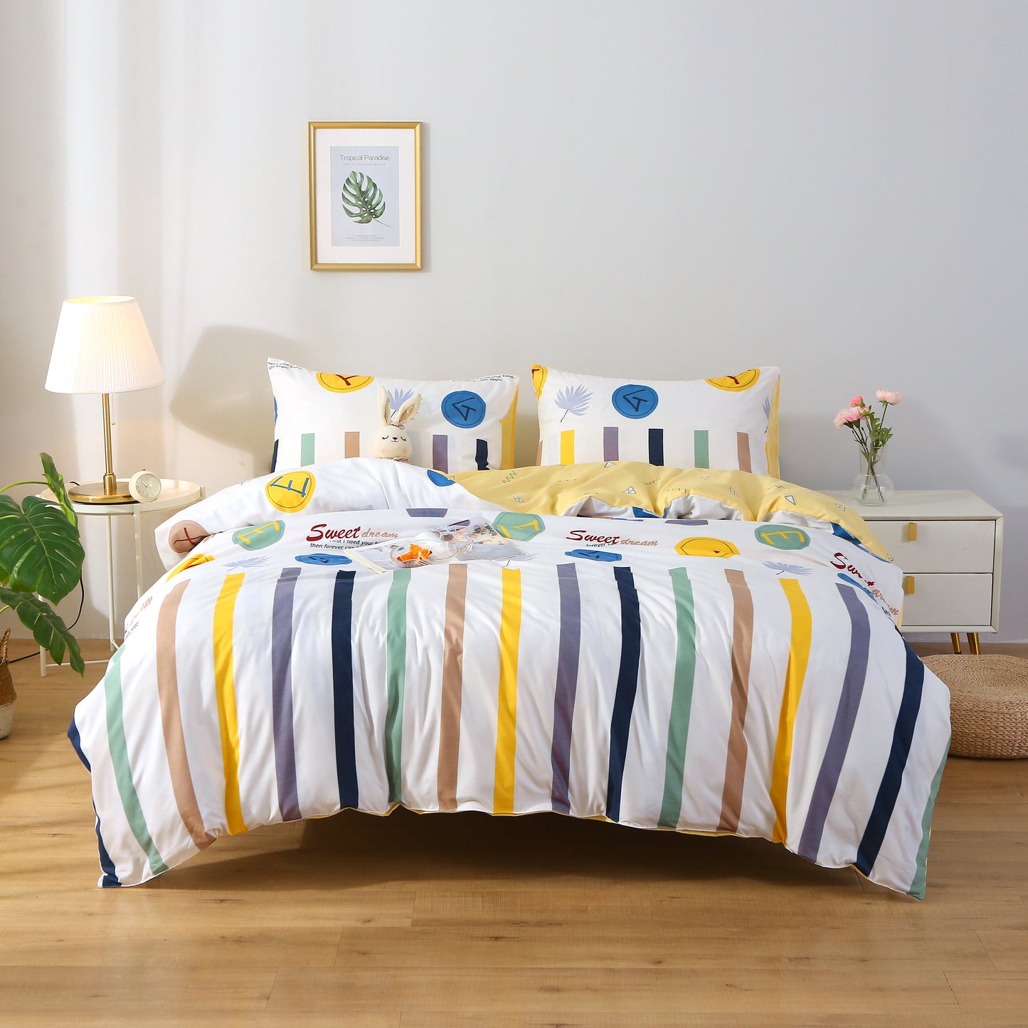 Simple Ol' Me 優質蘆薈棉床單套裝 - A25