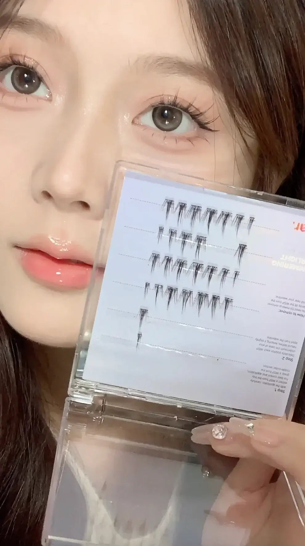 Char. - False Eyelashes- Sweet MoonBeam 免膠水假眼睫毛 (白月光)