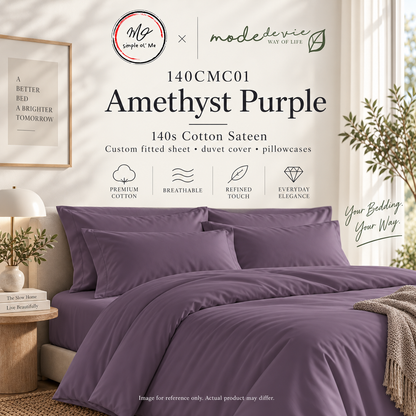 International Custom 140s Cotton Sateen Bedding – Made to Measure