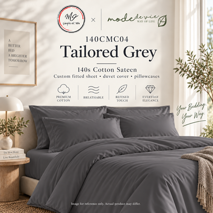 International Custom 140s Cotton Sateen Bedding – Made to Measure