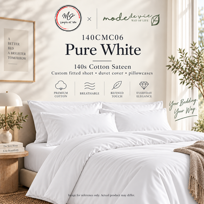 International Custom 140s Cotton Sateen Bedding – Made to Measure