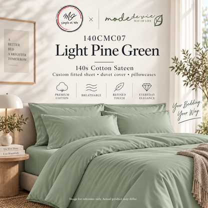 International Custom 140s Cotton Sateen Bedding – Made to Measure