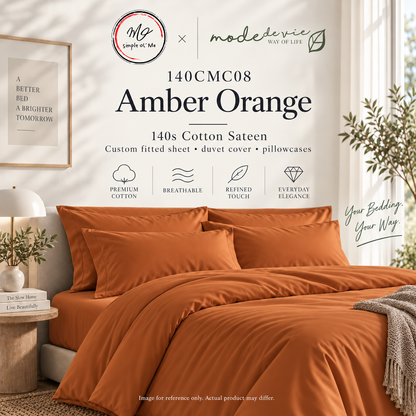 International Custom 140s Cotton Sateen Bedding – Made to Measure