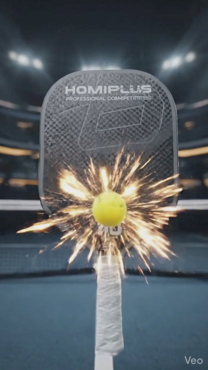 HomiPlus - AU系列 專業級凱夫拉碳纖維匹克球拍 -比賽專用