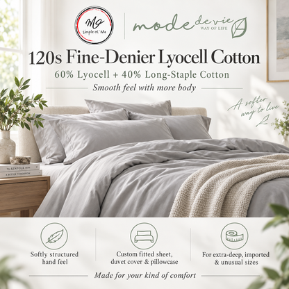 Simple ol' Me and mode de vie mall 120s Fine-Denier Lyocell Cotton international custom bedding hero