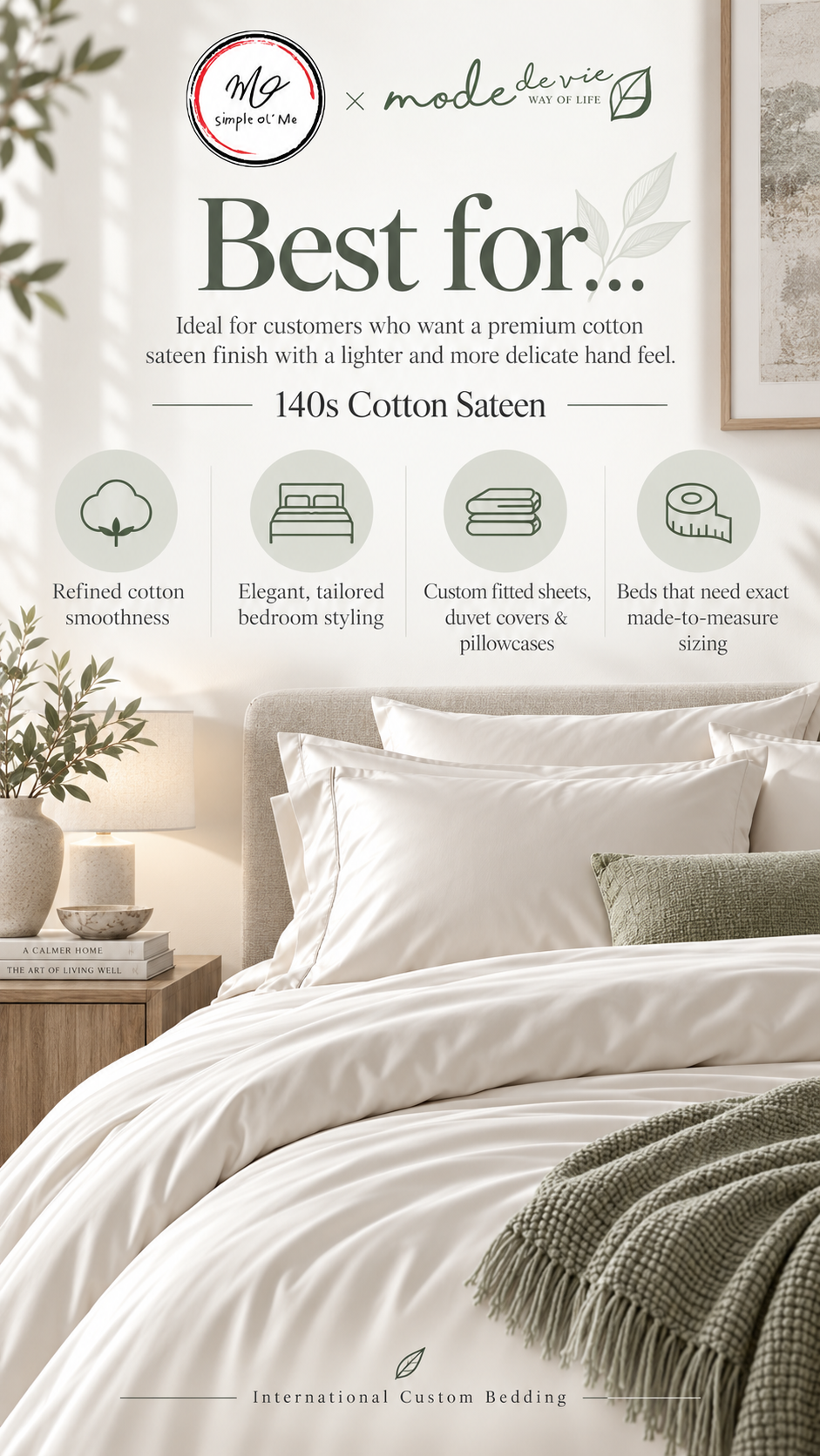 Simple ol’ Me 140s Cotton Sateen best-for guide