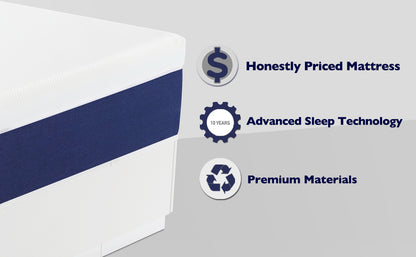 Molblly Memory Foam Mattress (6&quot;)