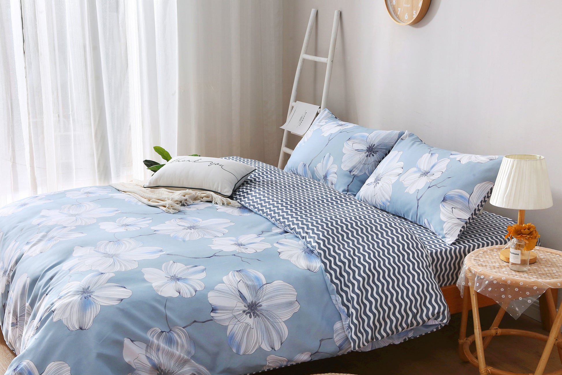 Simple Ol' Me 優質蘆薈棉床單套裝 - A22