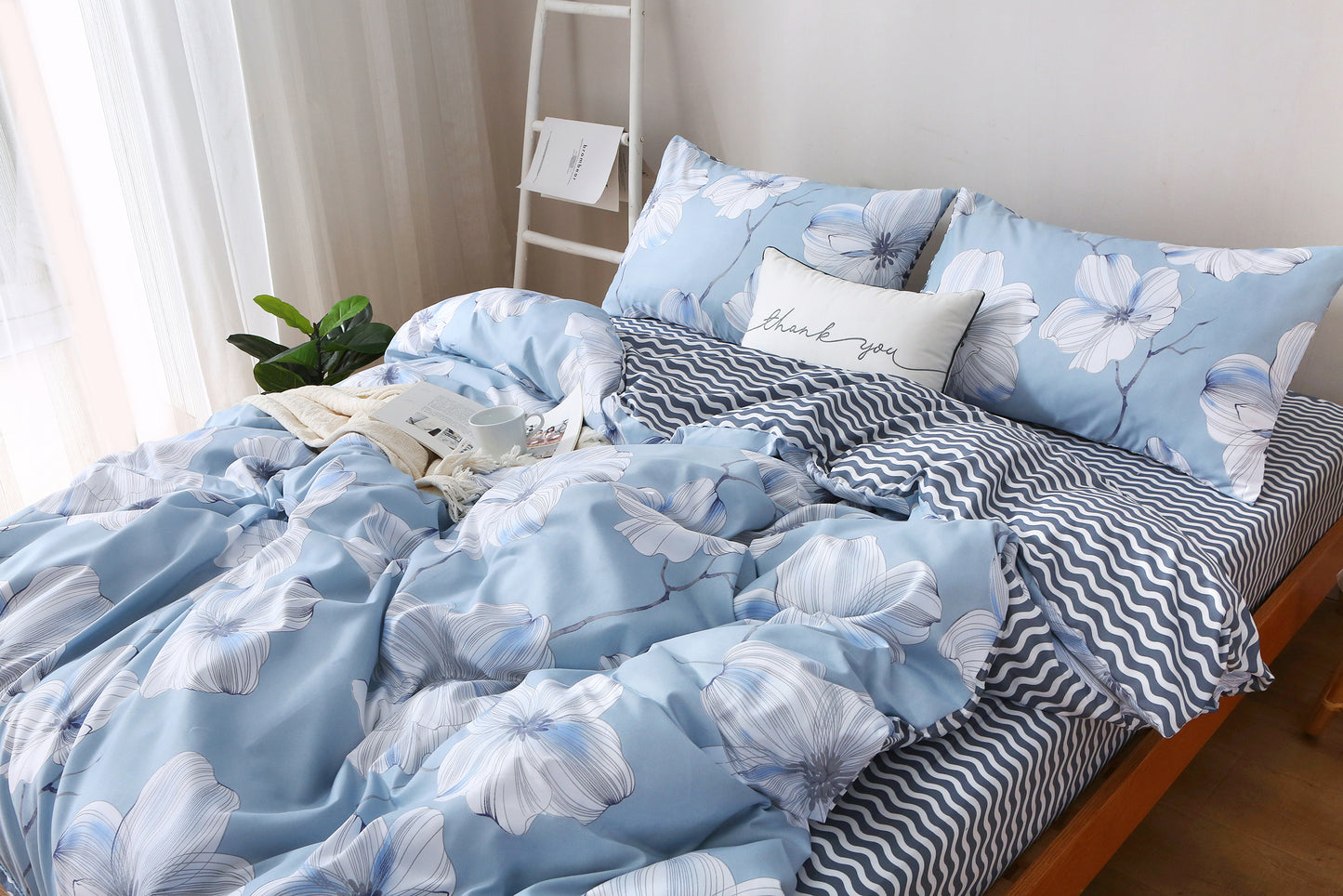 Simple Ol' Me 優質蘆薈棉床單套裝 - A22