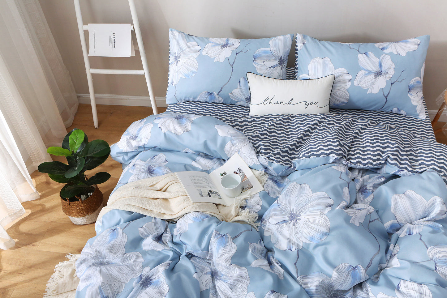 Simple Ol' Me 優質蘆薈棉床單套裝 - A22