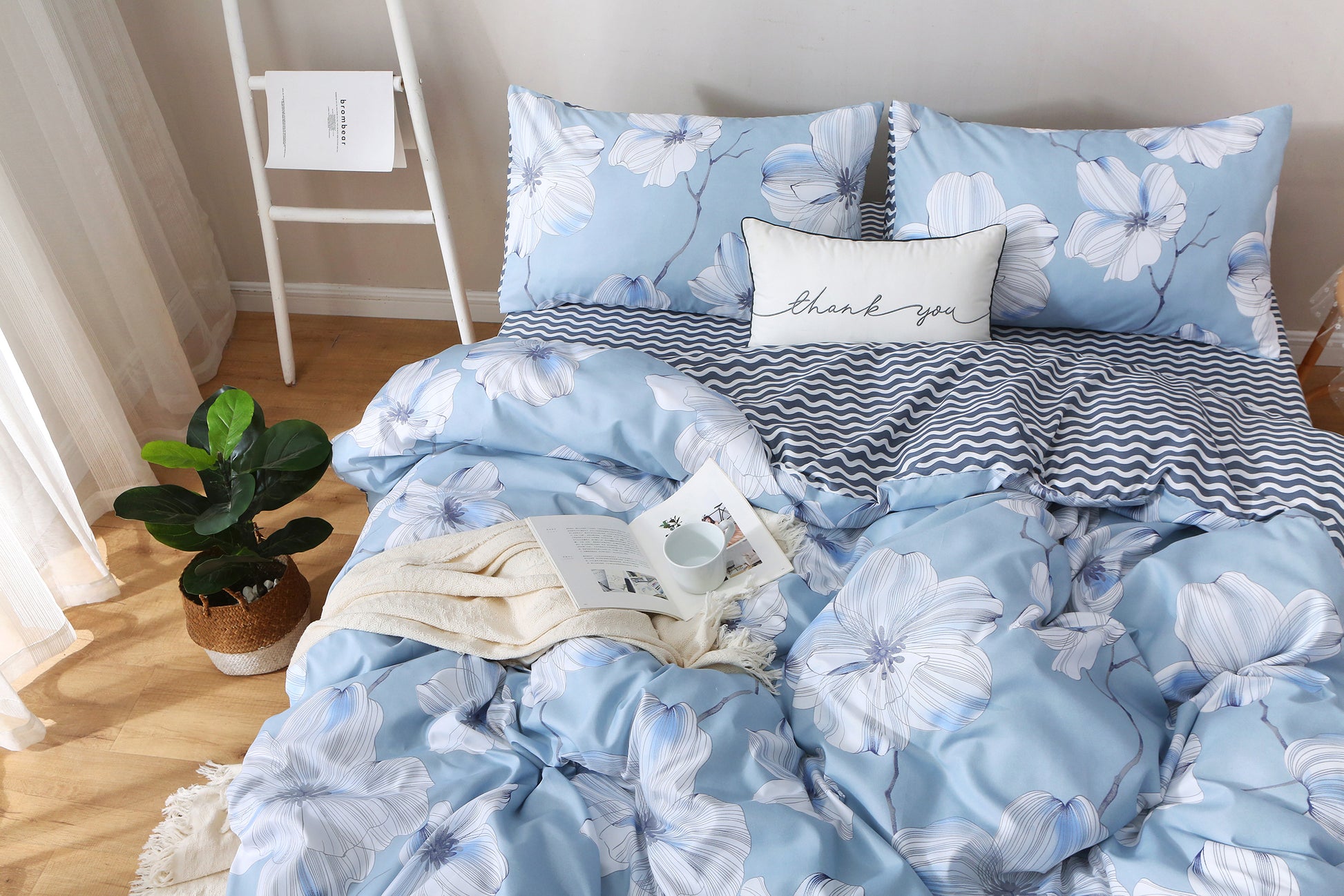 Simple Ol' Me 優質蘆薈棉床單套裝 - A22