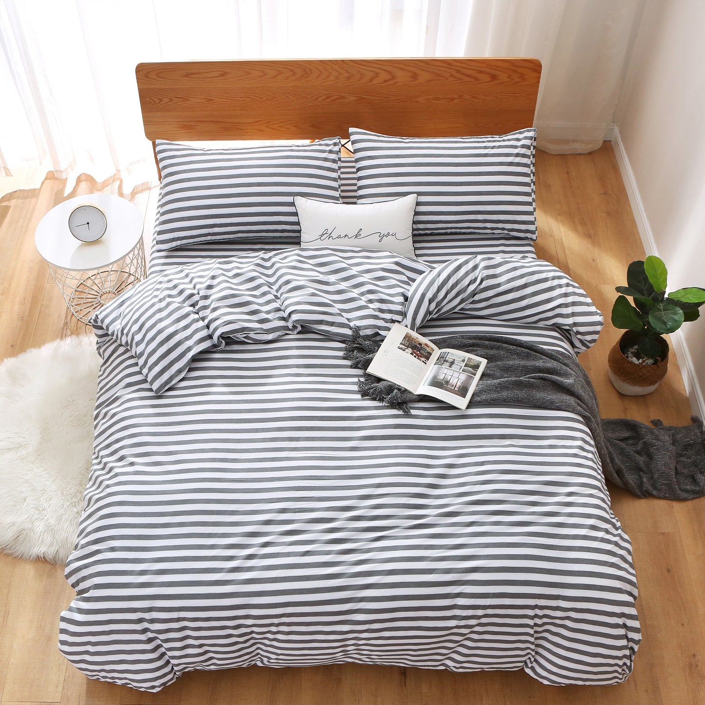 Simple Ol' Me 優質蘆薈棉床單套裝 - S03