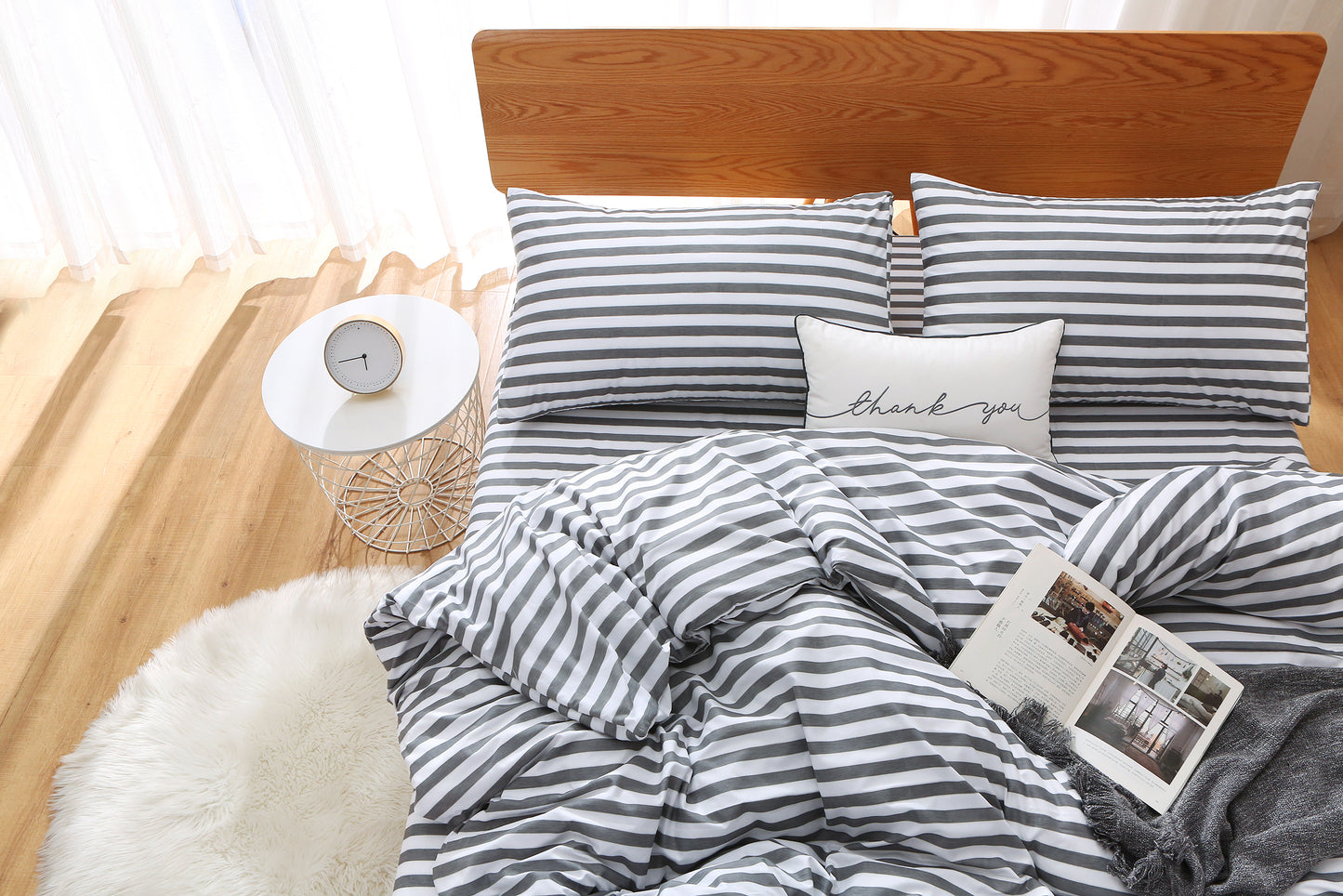 Simple Ol' Me 優質蘆薈棉床單套裝 - S03