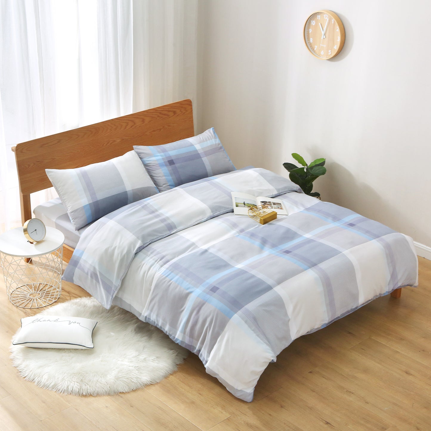 Simple Ol' Me 優質蘆薈棉床單套裝 - S04