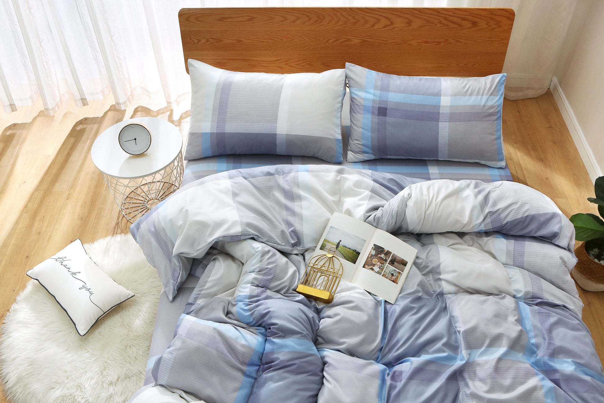 Simple Ol' Me 優質蘆薈棉床單套裝 - S04