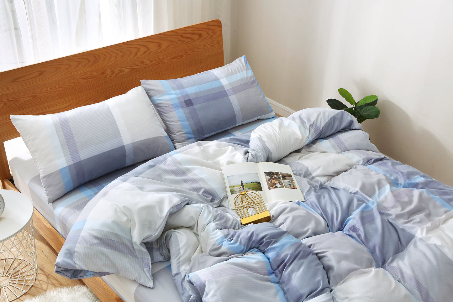 Simple Ol' Me 優質蘆薈棉床單套裝 - S04