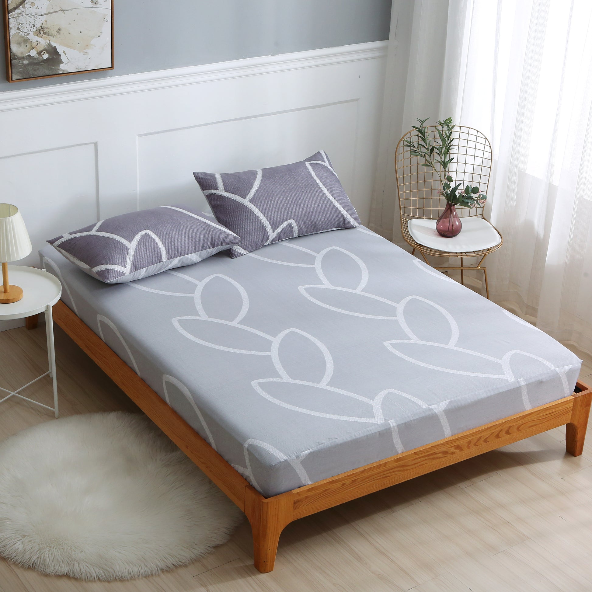 Simple Ol' Me 優質蘆薈棉床單套裝 - A15