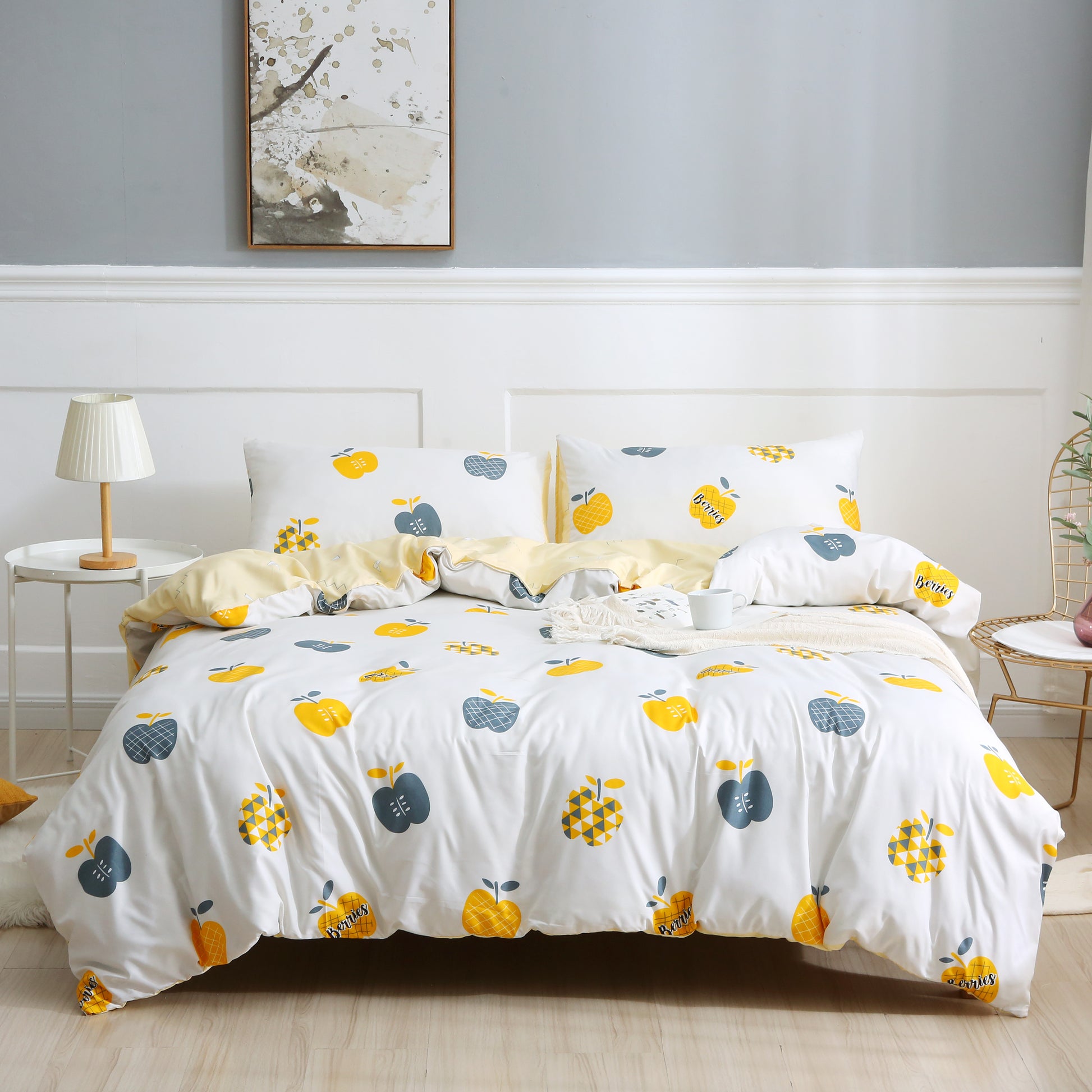 Simple Ol' Me 優質蘆薈棉床單套裝 - A14