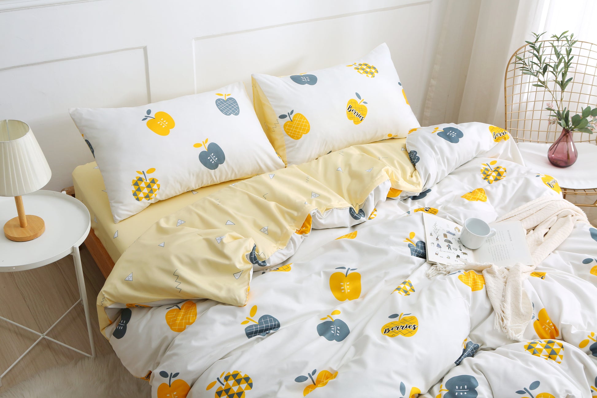 Simple Ol' Me 優質蘆薈棉床單套裝 - A14