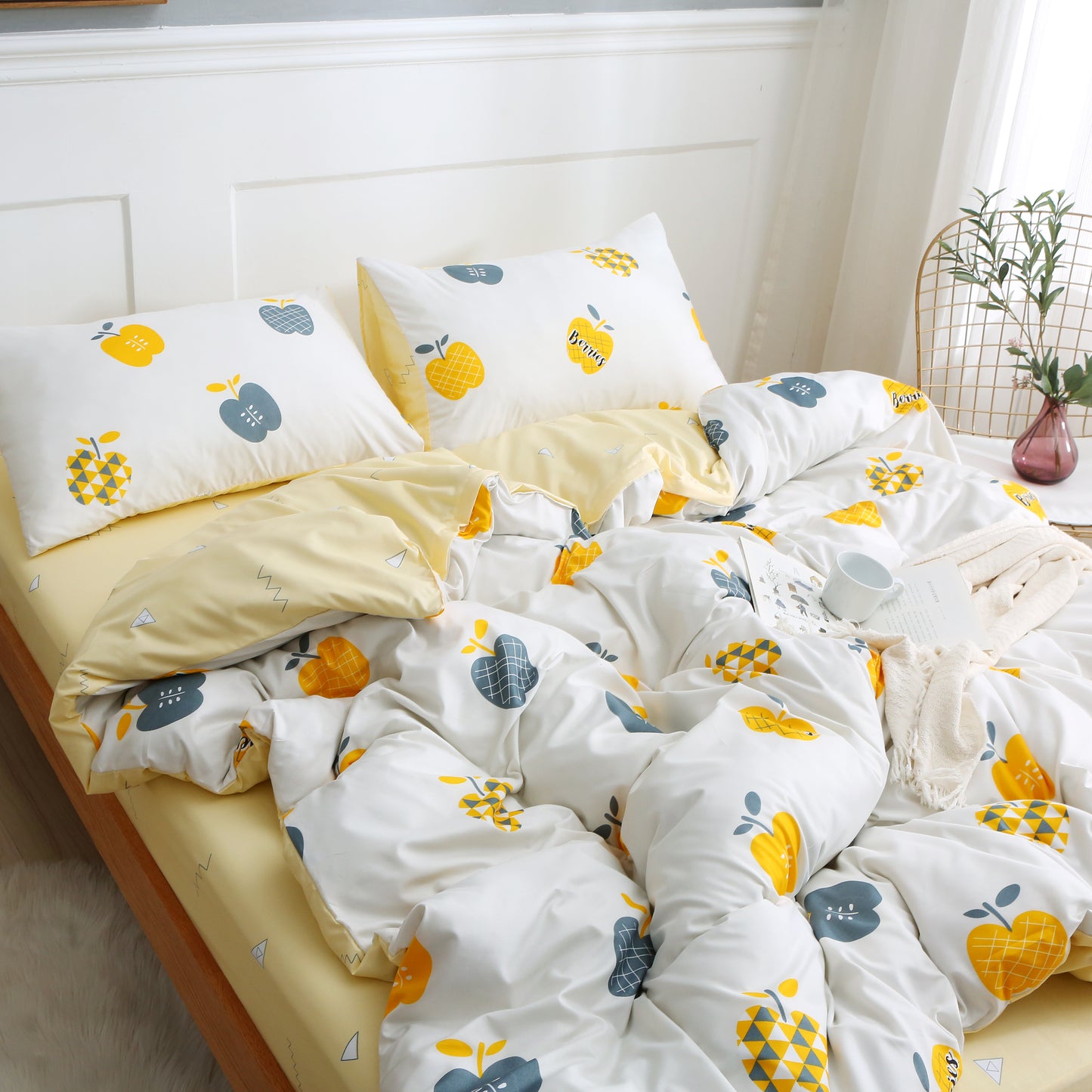 Simple Ol' Me 優質蘆薈棉床單套裝 - A14