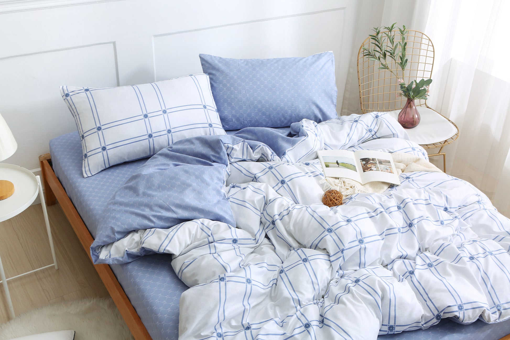 Simple Ol' Me 優質蘆薈棉床單套裝 - A16