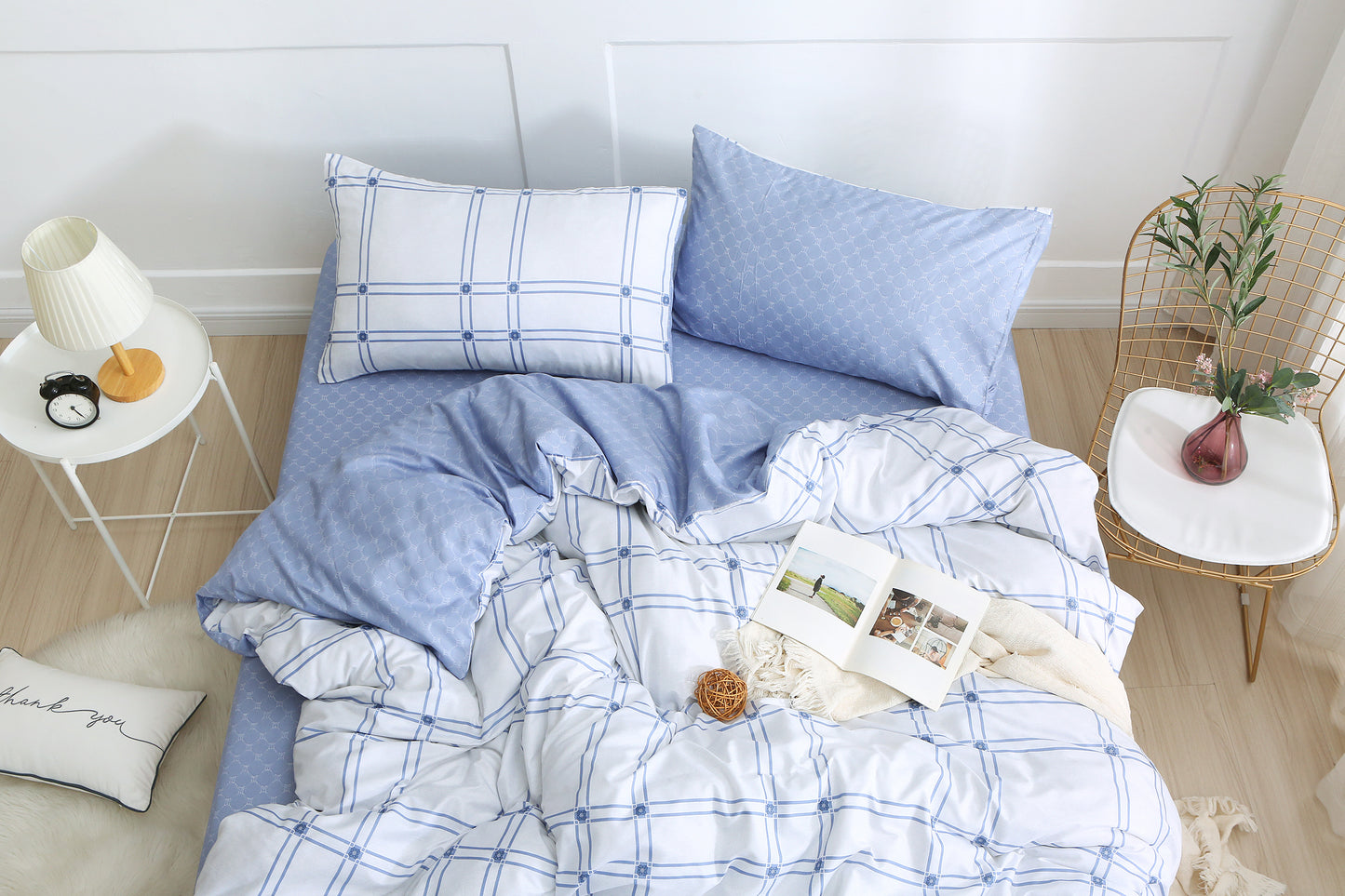 Simple Ol' Me 優質蘆薈棉床單套裝 - A16