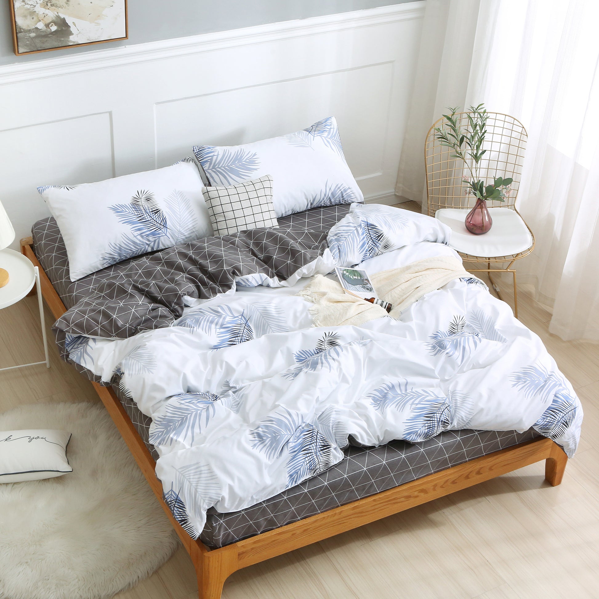 Simple Ol' Me 優質蘆薈棉床單套裝 - A12