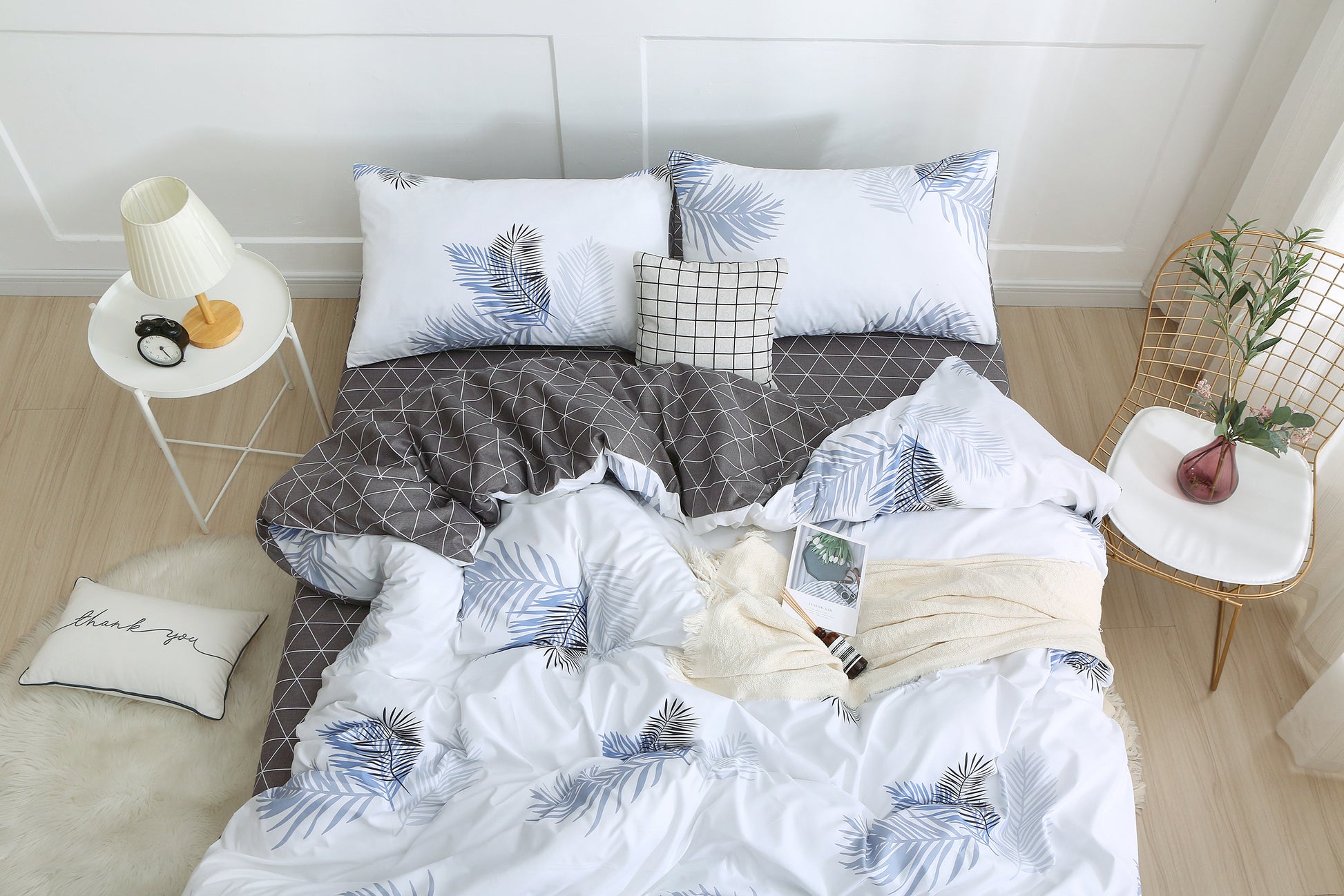 Simple Ol' Me 優質蘆薈棉床單套裝 - A12