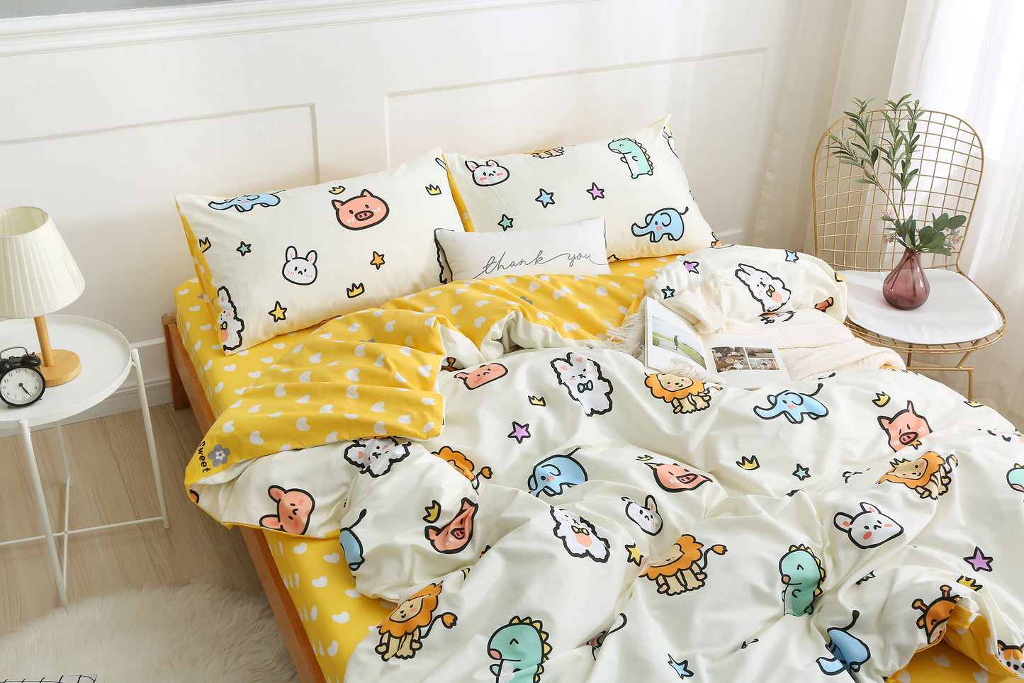 Simple Ol' Me 優質純棉床單套裝 - C04