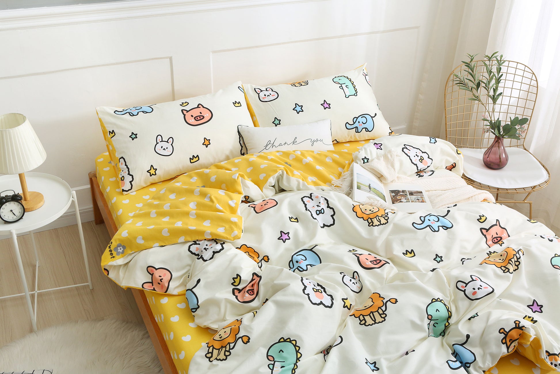 Simple Ol' Me 優質純棉床單套裝 - C04