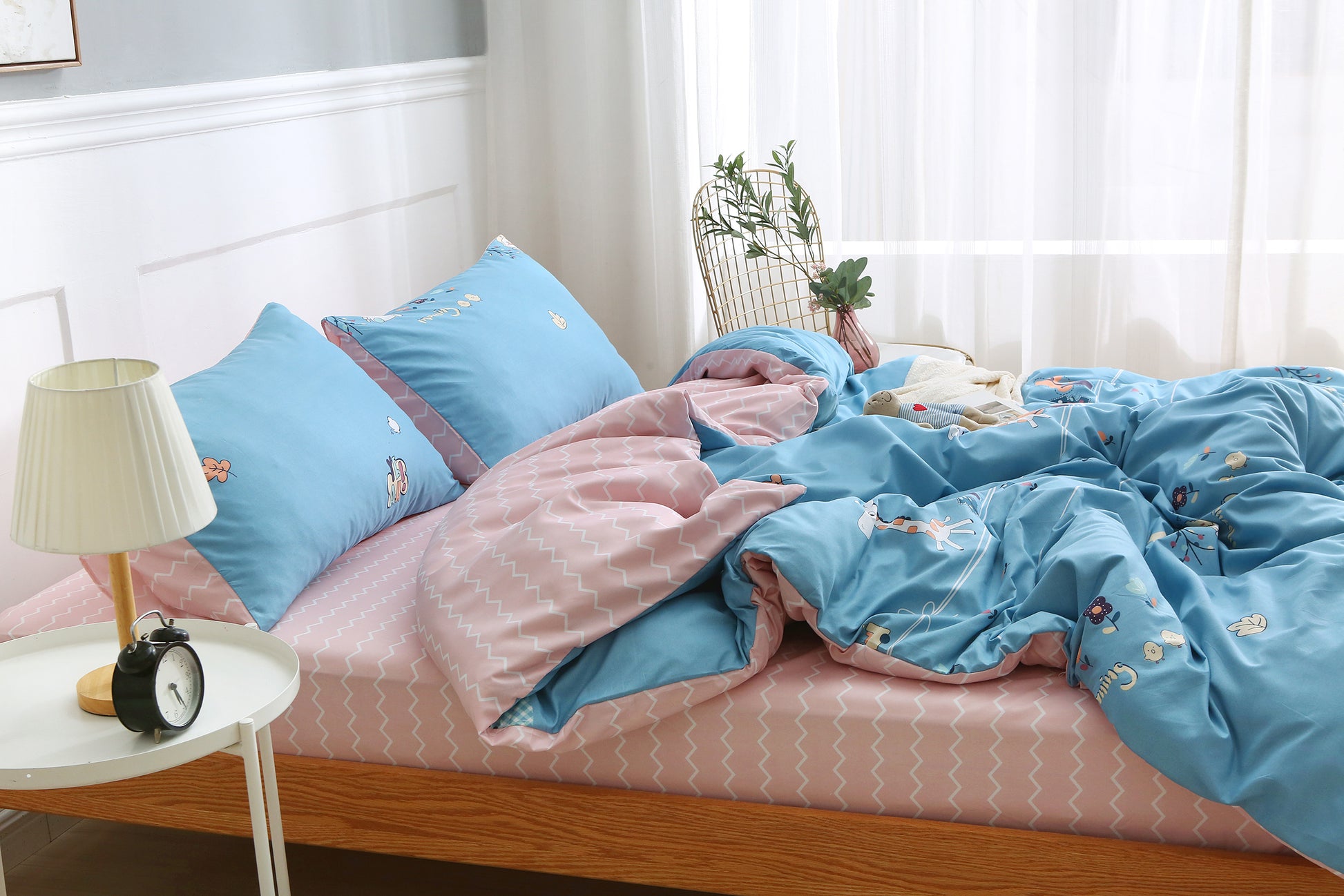 Simple Ol' Me 優質蘆薈棉床單套裝 - A11