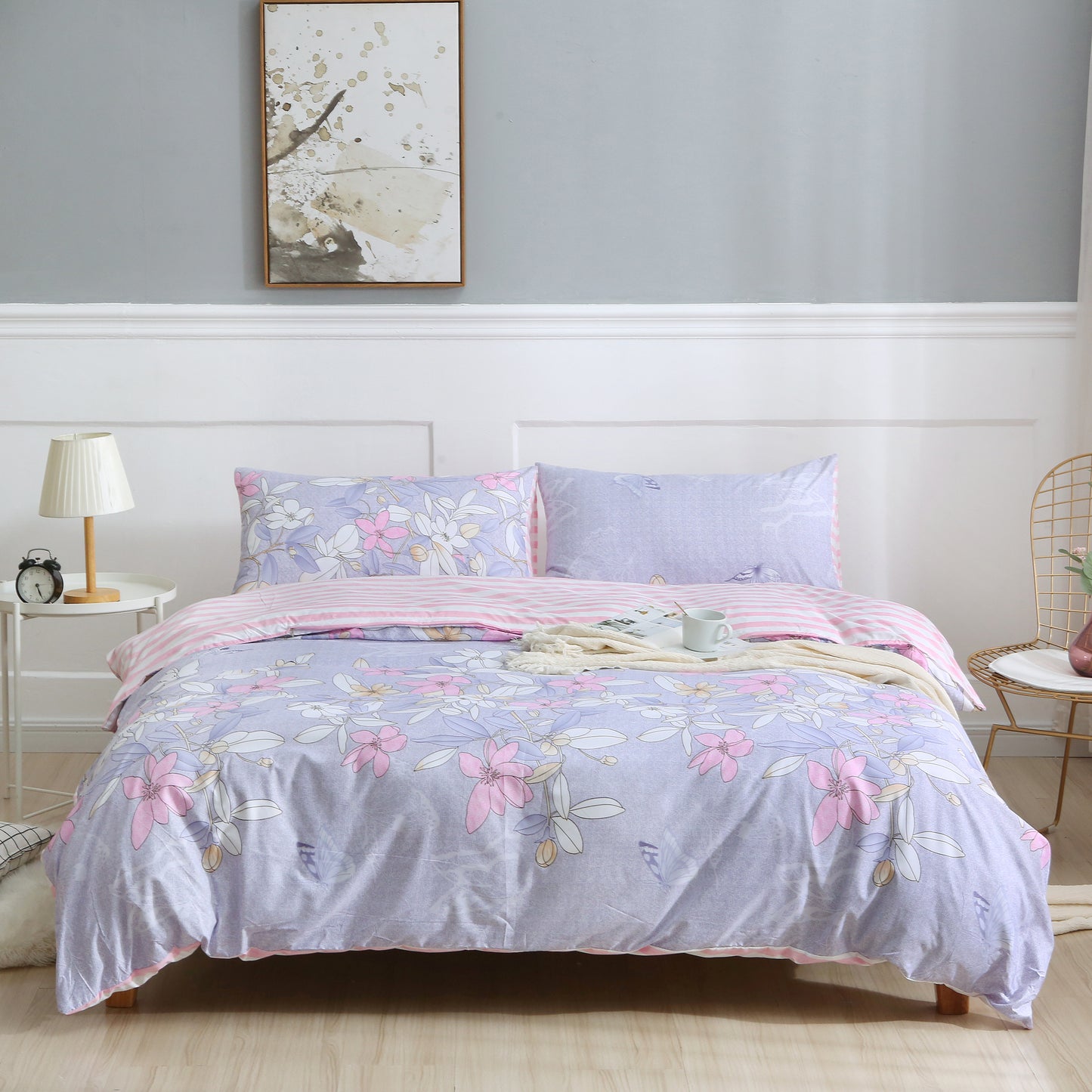 Simple Ol' Me 優質蘆薈棉床單套裝 - A19