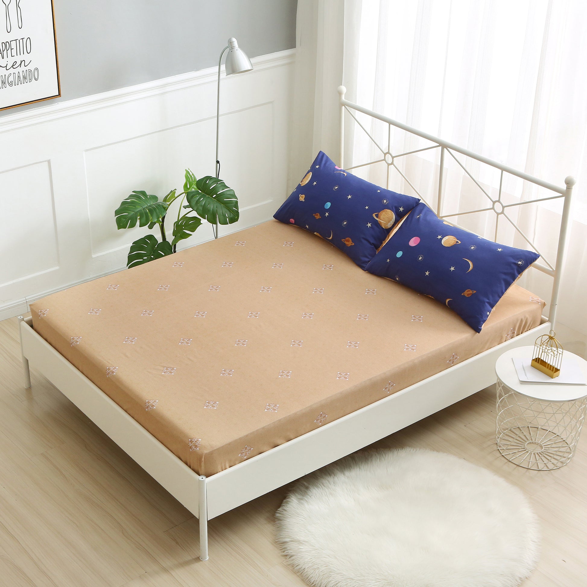 Simple Ol' Me 優質蘆薈棉床單套裝 - A18