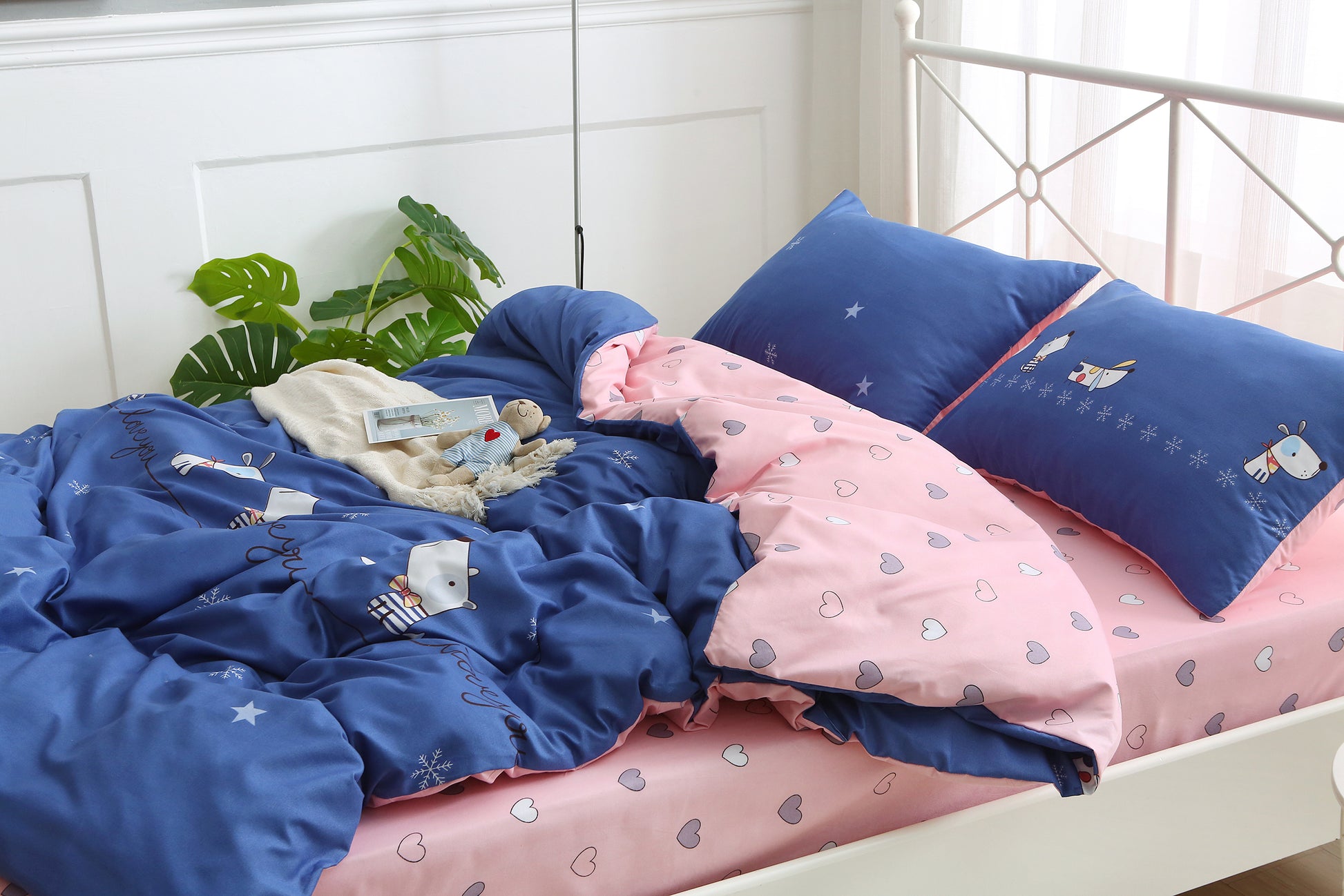 Simple Ol' Me 優質蘆薈棉床單套裝 - A20