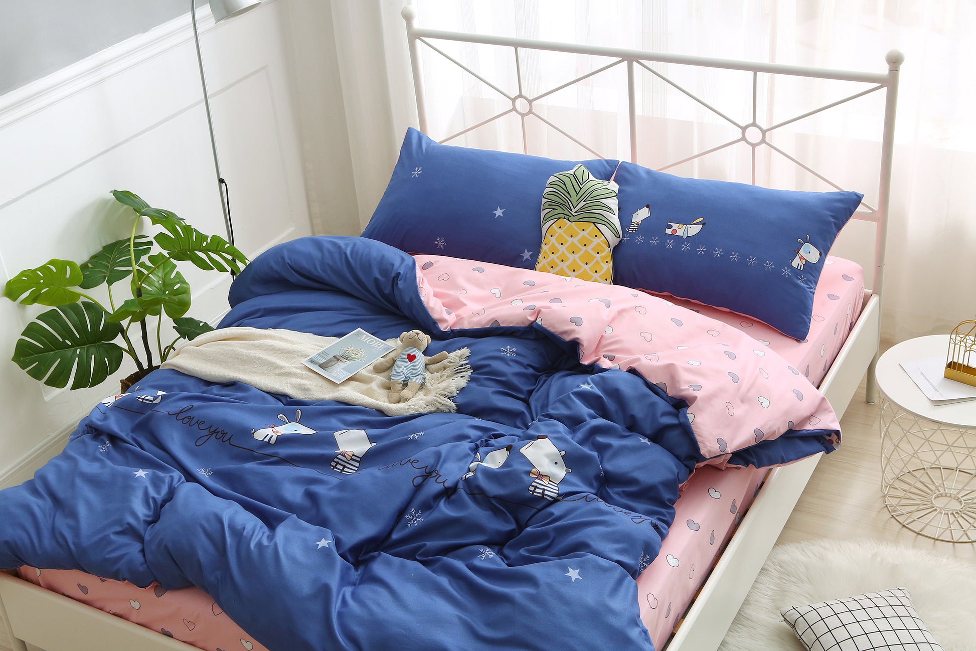 Simple Ol' Me 優質蘆薈棉床單套裝 - A20