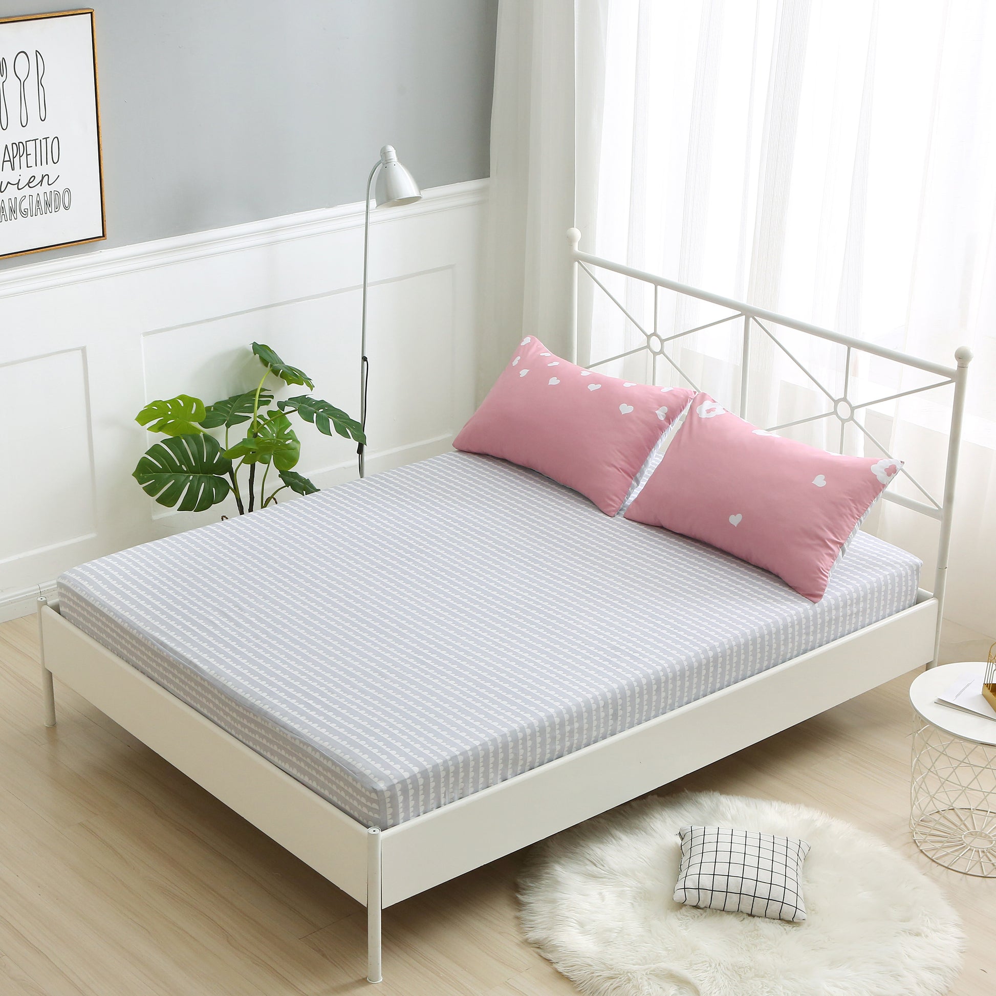 Simple Ol' Me 優質蘆薈棉床單套裝 - A23