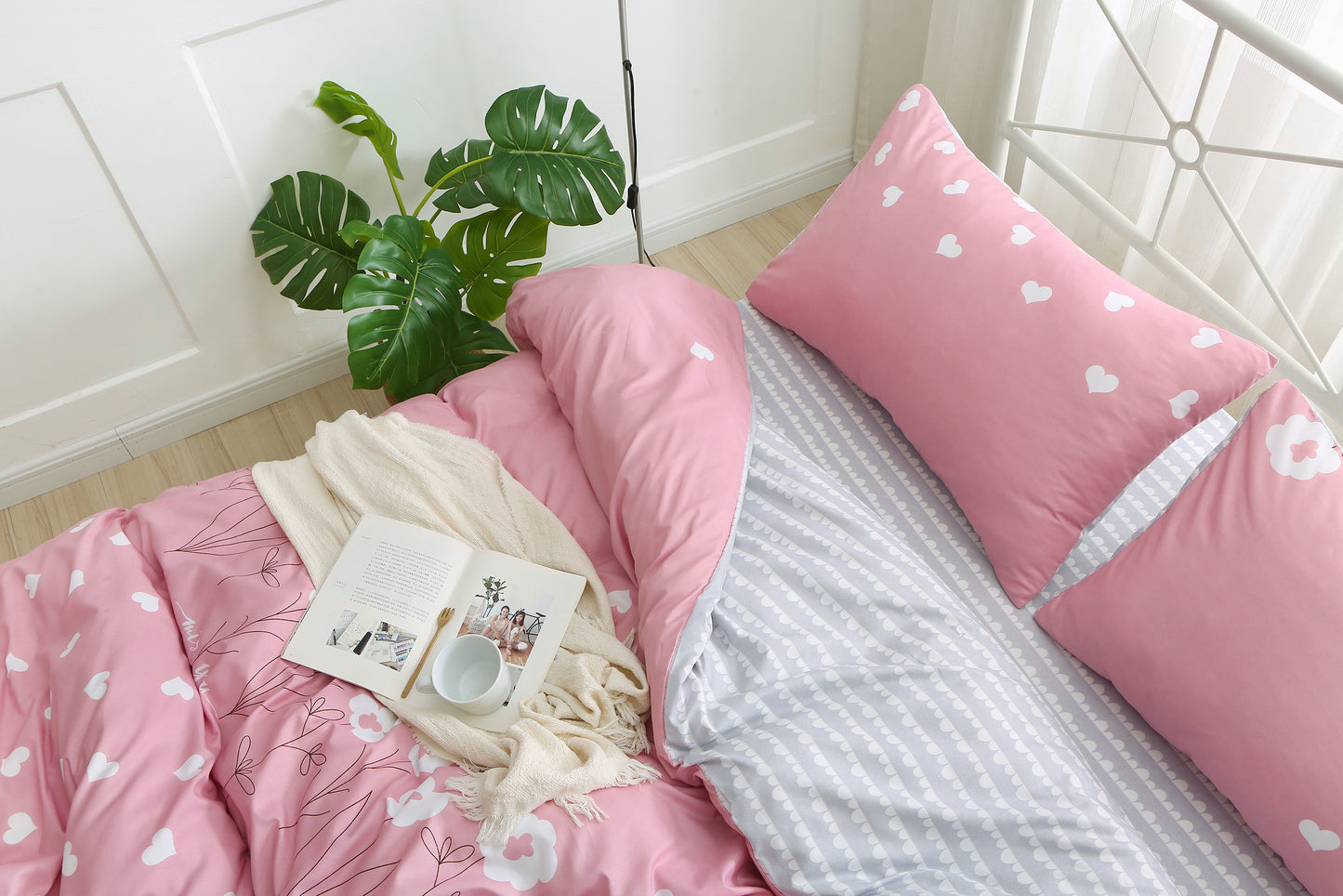 Simple Ol' Me 優質蘆薈棉床單套裝 - A23